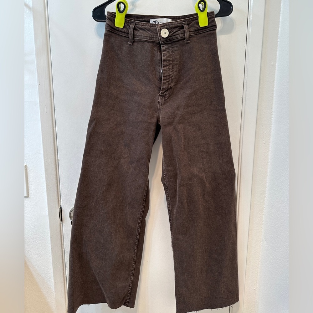 Zara High rise straight Jeans